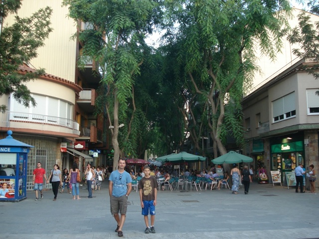 Castelldefels • Около дома