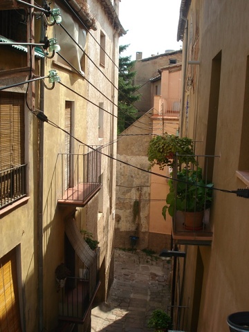 Cardona • calle del Municio