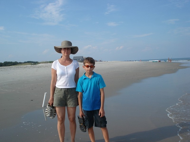 Пляж на Pawley's Island