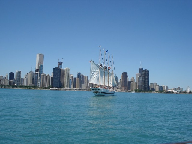 Chicado boat tour in July